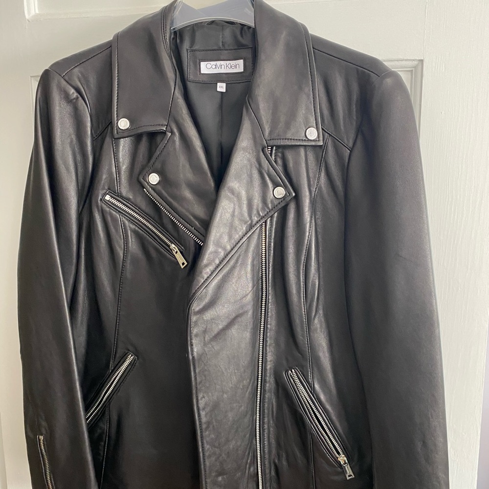 Calvin Klein Genuine Leather Jacket